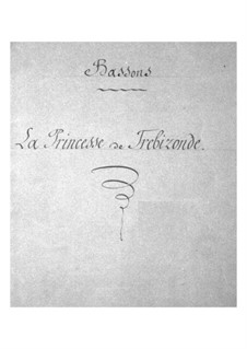 La princesse de Trébizonde (Die Prinzessin von Trapezunt): Fagottstimme by Jacques Offenbach