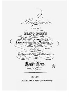 Divertissement sur une Cracovienne Favorite, Op.109: Divertissement sur une Cracovienne Favorite by Henri Herz