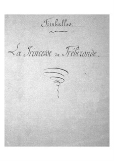 La princesse de Trébizonde (Die Prinzessin von Trapezunt): Paukenstimme by Jacques Offenbach