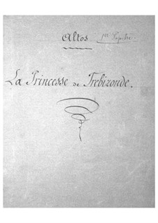 La princesse de Trébizonde (Die Prinzessin von Trapezunt): Violastimme by Jacques Offenbach