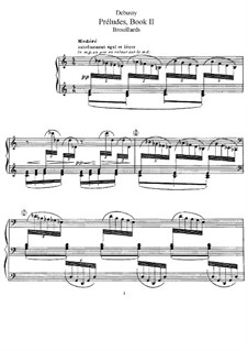 Präludien, L.123: Vollsammlung by Claude Debussy