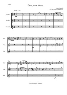 Eight Classical and Traditional Canons: For 3 violins by Franz Schubert, Henry Purcell, Giovanni Battista Martini, folklore