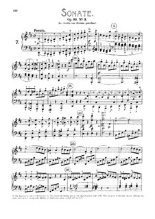 Sonate für Klavier Nr.7, Op.10 No.3: Für einen Interpreten by Ludwig van Beethoven