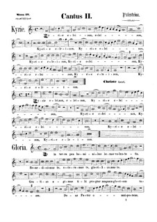 Assumpta est Maria: Soprano II part by Giovanni da Palestrina