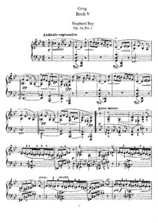 Lyrische Stücke, Op.54: Vollsammlung by Edvard Grieg