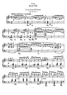 Lyrische Stücke, Op.65: Vollsammlung by Edvard Grieg