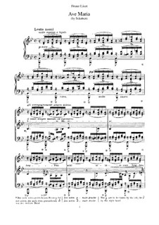 Piano version: Für einen Interpreten by Franz Schubert