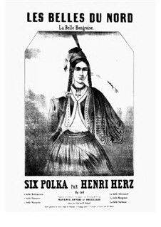 Les Belles du Nord. Six Polka, Op.140: Nr.5 by Henri Herz