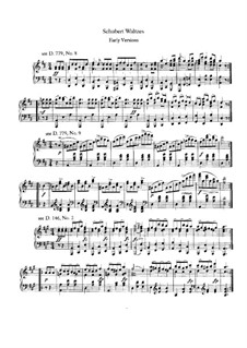 Sentimentaler Walzer: Für Klavier by Franz Schubert