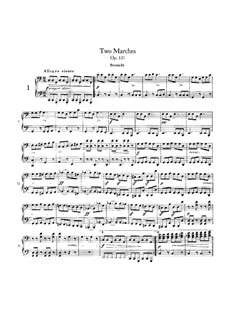 Two Marches, D.968b: Two Marches by Franz Schubert