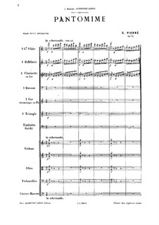 Pantomime, Op.24: Pantomime by Gabriel Pierné