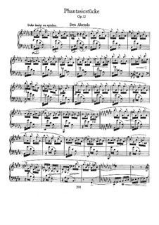 Fantasiestücke, Op.12: Vollsammlung by Robert Schumann