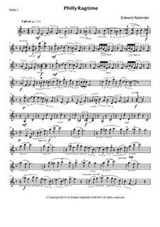 Philly Ragtime: Philly Ragtime by Edward Kalendar