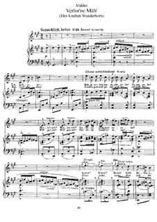 Des Knaben Wunderhorn: Verlor'ne Müh by Gustav Mahler