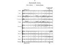 Acht russische Volkslieder für Orchester, Op.58: Vollpartitur by Anatoli Ljadow