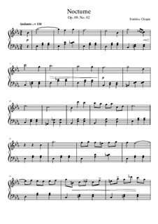 Nr.2 in Es-Dur: Für Klavier, leicht by Frédéric Chopin