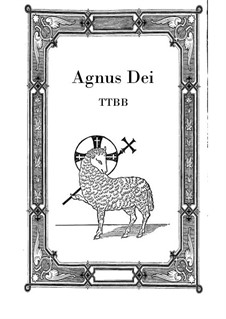 Agnus Dei: TTBB by Joseph Hasper