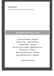 Nursery Rhyme Suite: Nursery Rhyme Suite by Johannes Brahms, folklore, Eliphalet Oram Lyte