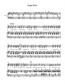 Vocal version: Für Chor und Klavier by James Lord Pierpont