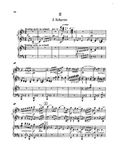 Sinfonie Nr.5 in cis-Moll: Movement III, for piano by Gustav Mahler