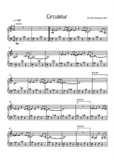Album für Klavier, Op.23: Nr.21 Circulatur by Florian Bergmann, Benedikt Bindewald