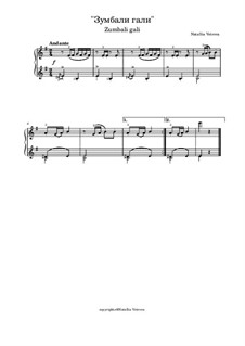 Zumbali gali: Zumbali gali by folklore