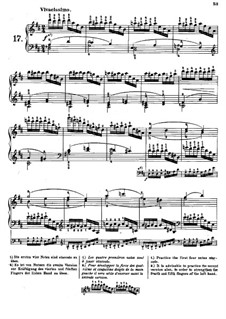 Tausig Ausgabe: Etude No.17 by Muzio Clementi