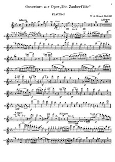 Ouvertüre: Flötenstimmen by Wolfgang Amadeus Mozart