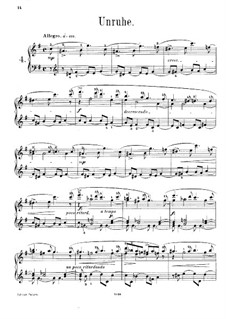 Frühlingsboten, Op.55: Nr.4 Unruhe by Joachim Raff
