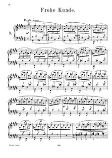 Frühlingsboten, Op.55: Nr.9 Frohe Kunde by Joachim Raff