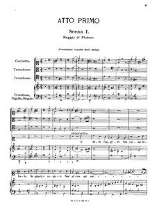 Der goldene Apfel: Akt I by Pietro Antonio Cesti