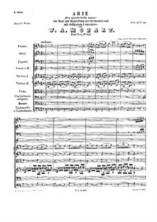 Per questa bella mano, K.612: Per questa bella mano by Wolfgang Amadeus Mozart