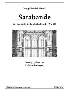 Sarabande in d-Moll: Für Klavier by Georg Friedrich Händel