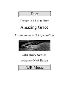 For solo instrument and piano version: For Bb trumpet and piano – full set by folklore
