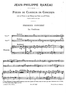 Cembalokonzert Nr.1 in c-Moll, RCT 7: Vollpartitur by Jean-Philippe Rameau