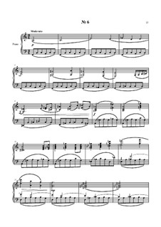 6 прелюдий для фортепиано: No.6 by Vladimir Polionny