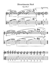 Divertimento No.6, Op.4 No.7: Divertimento No.6 by Beautiful things Martínez