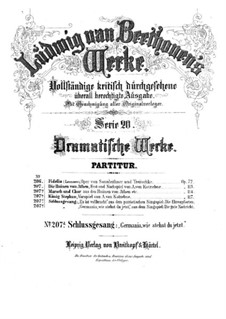 Arie 'Germania', WoO 94: Arie 'Germania' by Ludwig van Beethoven