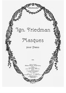 Masques: Masques by Ignaz Friedman