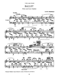 Flute Solo: Flute Solo by Christoph Willibald Gluck