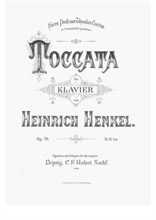 Toccata, Op.79: Takkata by Henri Henkel