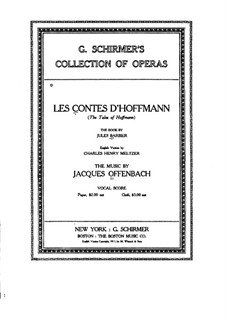 Vollständige Oper: Akt I. Bearbeitung für Stimmen und Klavier by Jacques Offenbach