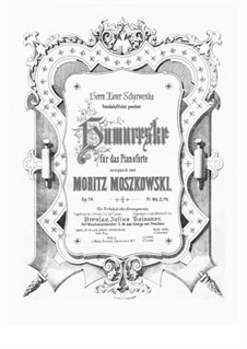 Humoreske, Op.14: Für einen Interpreten by Moritz Moszkowski
