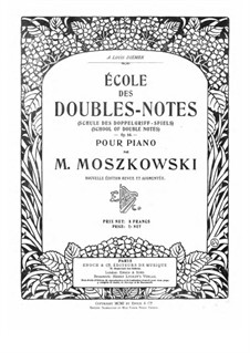 School of Scales and Double Notes, Op.64: Nos.1-3 by Moritz Moszkowski