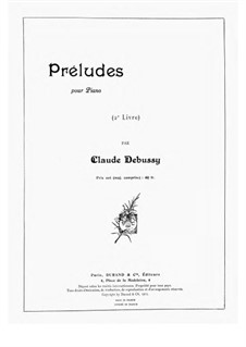 Präludien, L.123: Vollsammlung by Claude Debussy