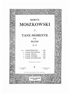 Tanz-Momente, Op.89: Tanz-Momente by Moritz Moszkowski