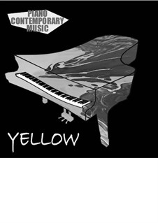 Yellow (contemporary classic piano): Für Klavier by Fabio Gianni