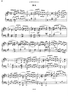 Fünfundzwanzig Präludien, Op.64: Prelude No.4 by César Cui