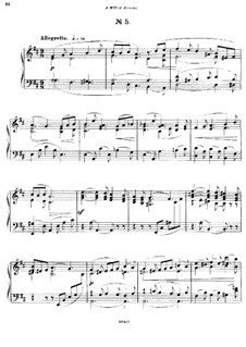 Fünfundzwanzig Präludien, Op.64: Prelude No.5 by César Cui