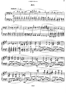 Fünfundzwanzig Präludien, Op.64: Prelude No.6 by César Cui
